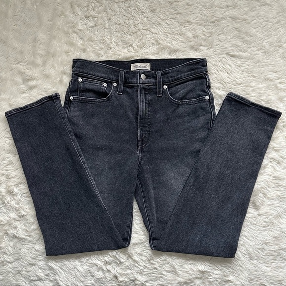 Madewell Jeans The Perfect Vintage Jean in Lunar Wash High Waist Denim Sz 28 - Picture 4 of 12